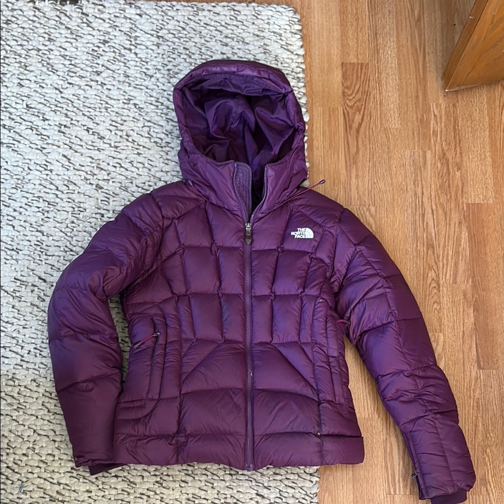 The North Face Women's Purple Puffer Jacket